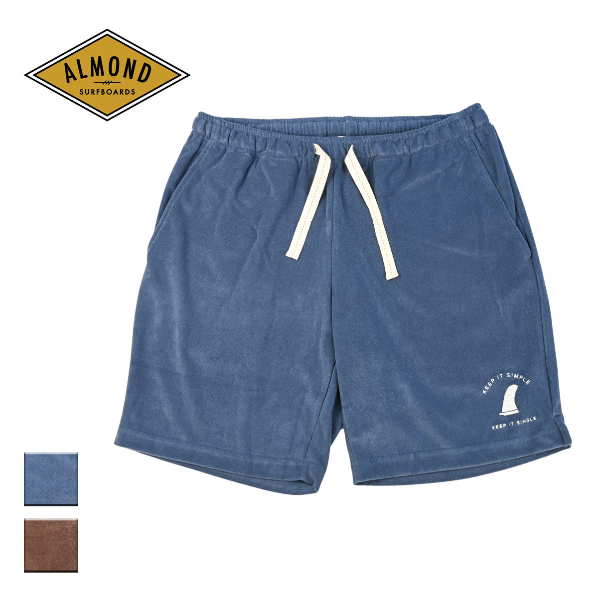 Almond Surf アーモンドサーフボードデザイン MICROPILE SHORTS – Blueism