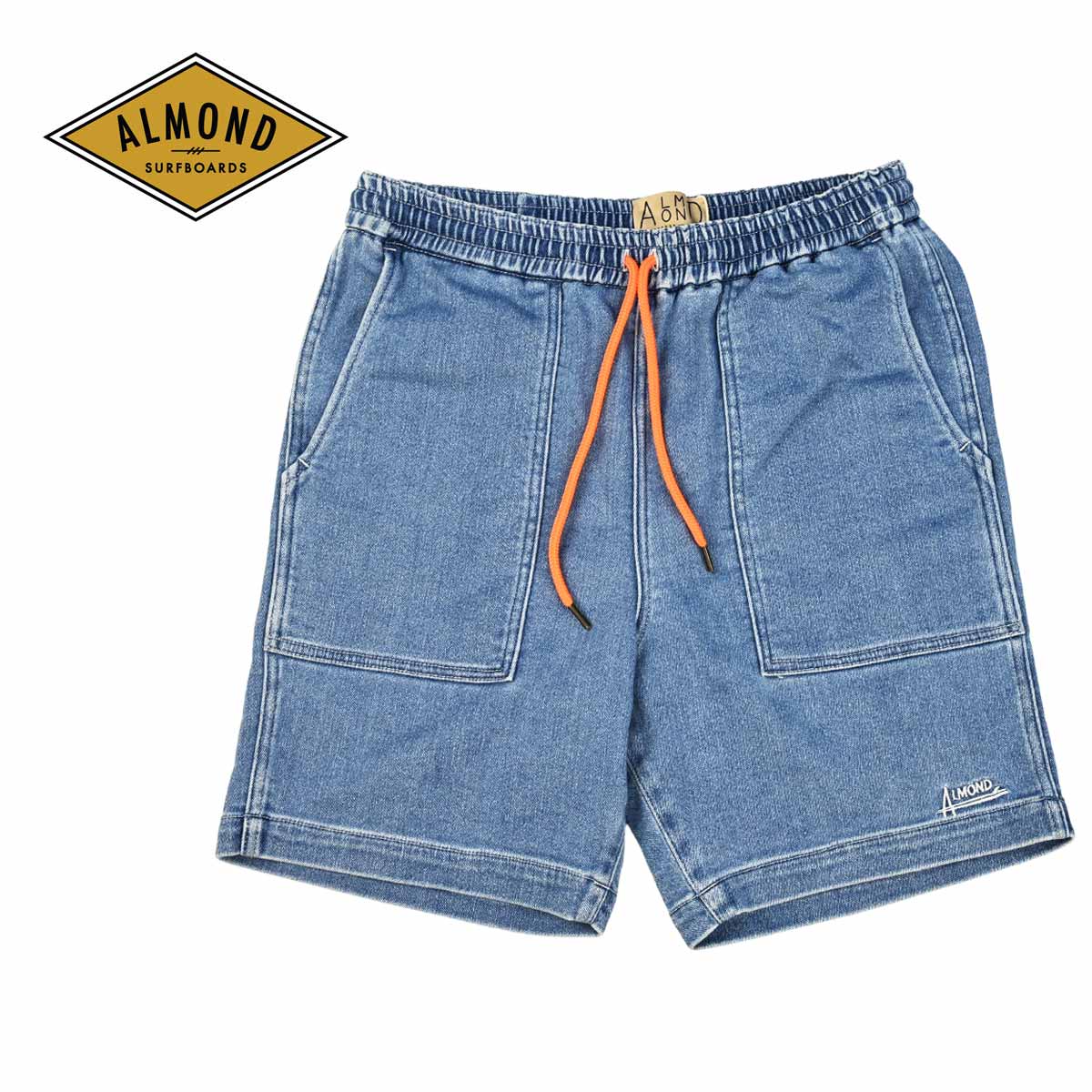 Almond Surf アーモンドサーフ DENIMSWEAT SHORTS – Blueism