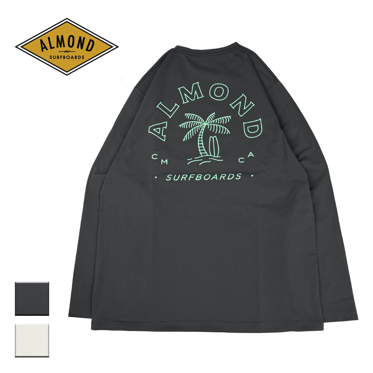 AlmondSurf,アーモンドサーフボードデザイン,Tシャツ,メンズ,レディース