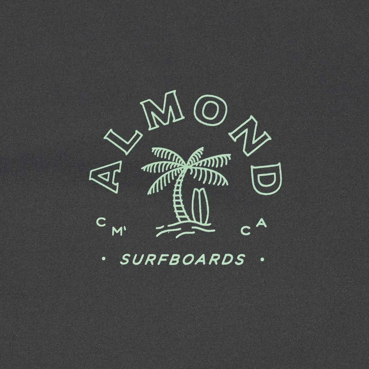 AlmondSurf,アーモンドサーフボードデザイン,Tシャツ,メンズ,レディース