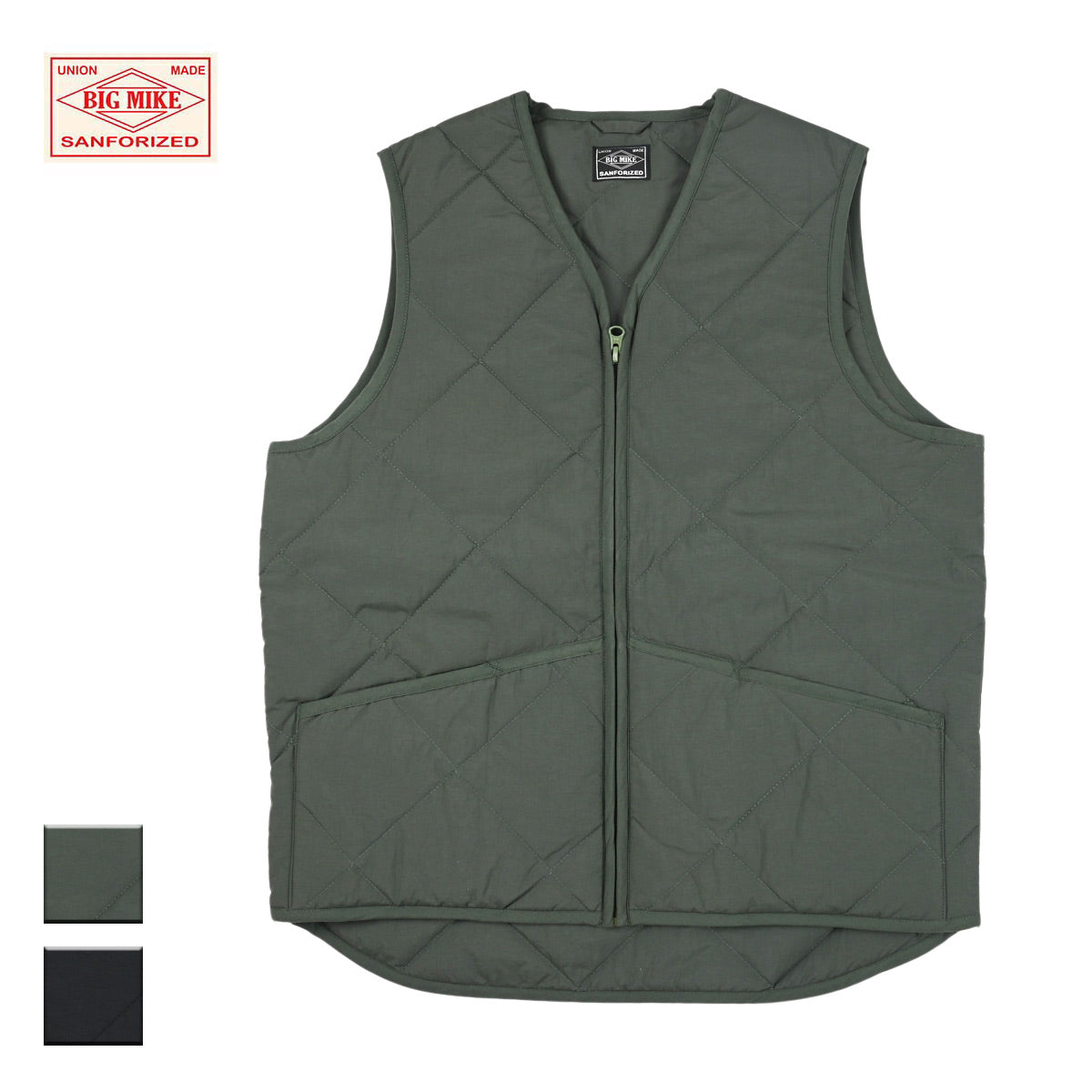 BIG MIKE ビッグマイク QUILTING FREEZER VEST – Blueism