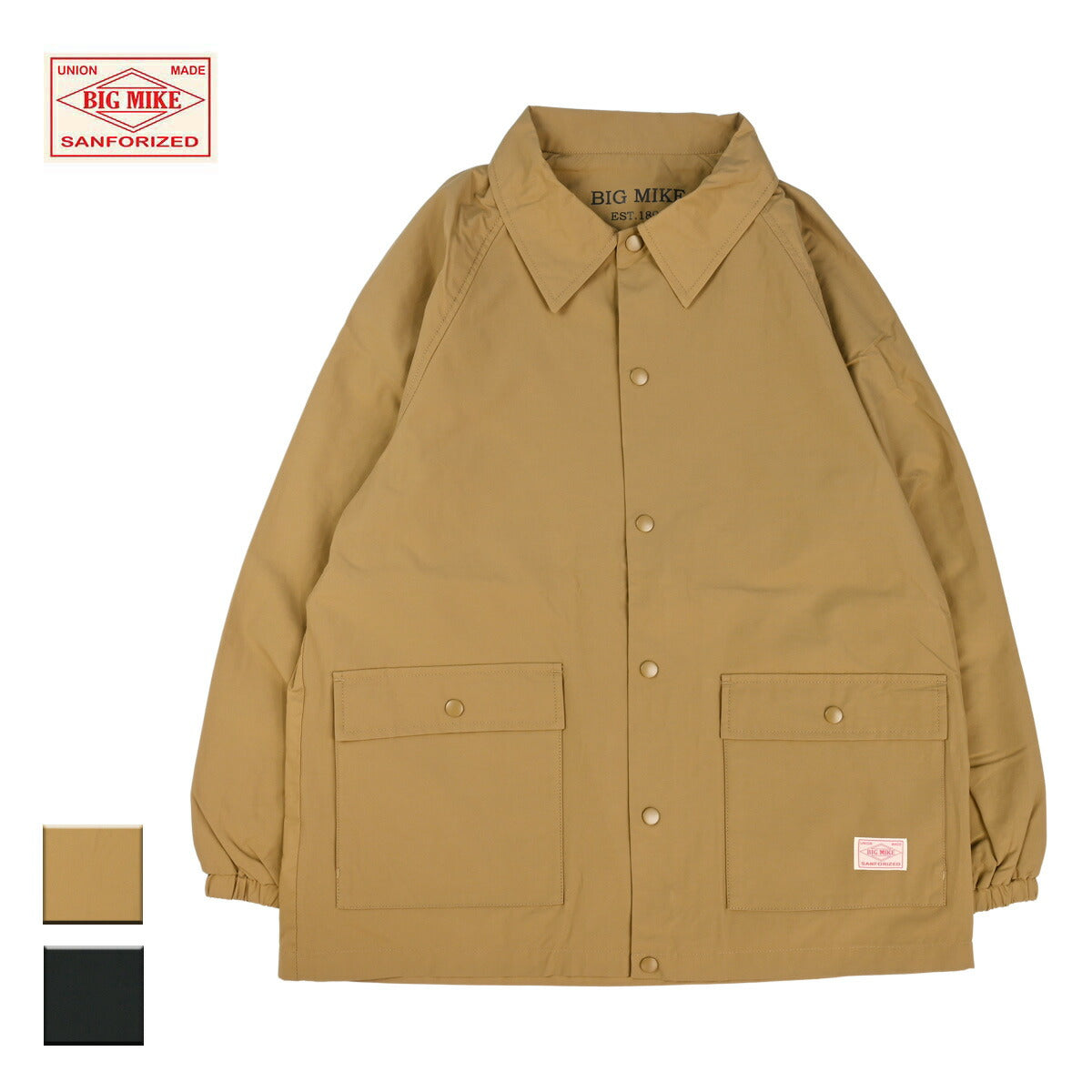 BIG MIKE ビッグマイク Basic Coach Jacket – Blueism