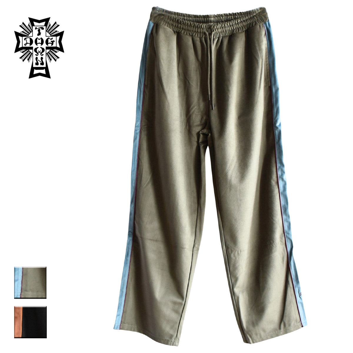 DOGTOWN ドッグタウン DT VELOR COLORING TRACK PANTS – Blueism