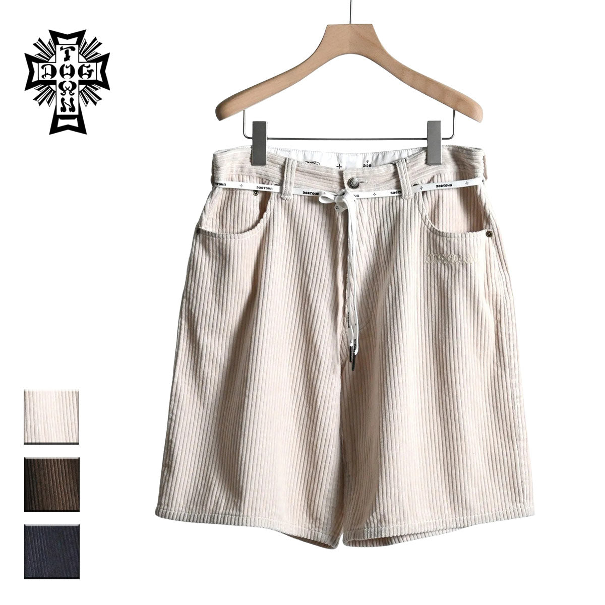 DOGTOWN ドッグタウン DT Pe Corduroy Bush Shorts – Blueism