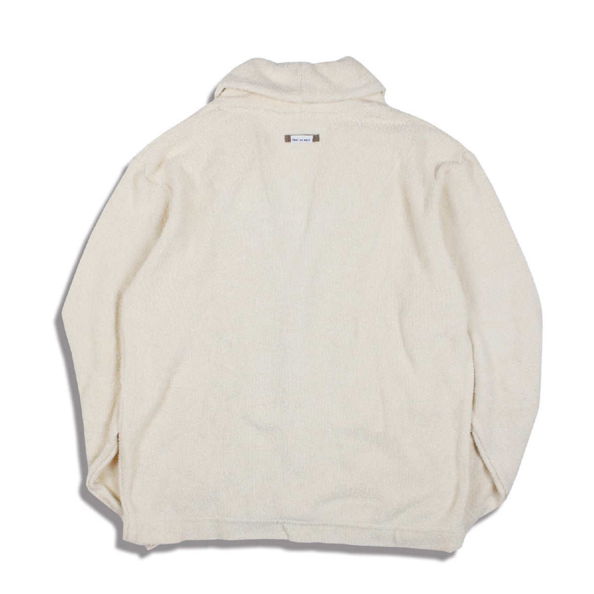 リラックスパイルショールメンズFEELGOODrelaxingpileshawl3カラーカーディガンパイル地feelsoeasyfeelsoeasyフィールソーイージーネイビーアイボリーグレーLP-003