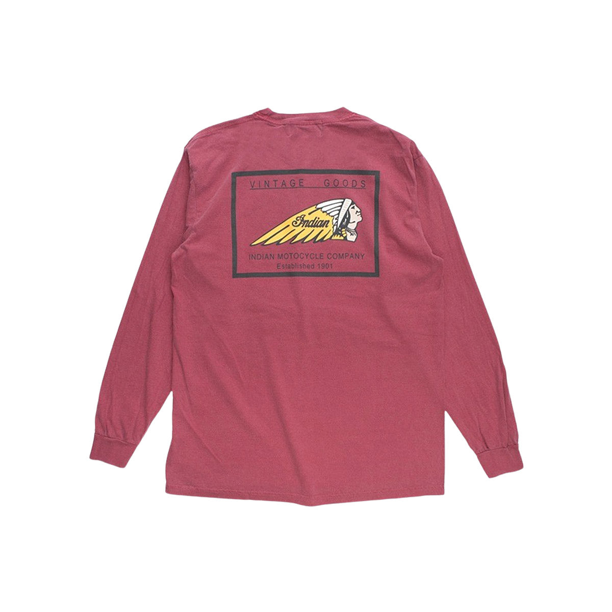 Indian,インディアン,ロングTシャツ,メンズ,レディース