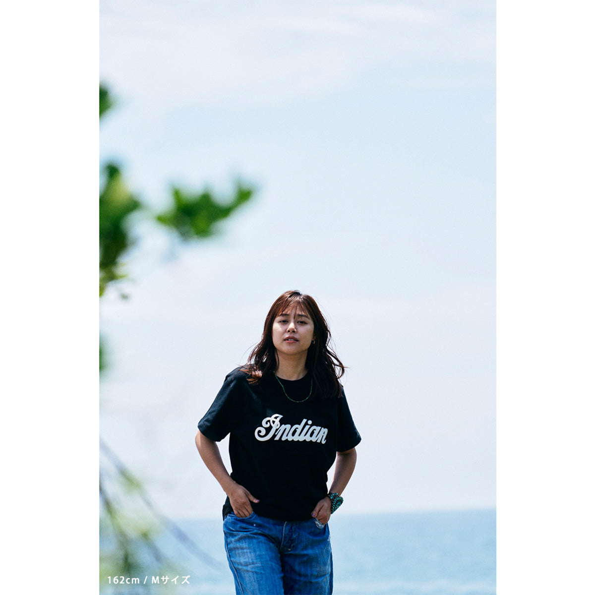 Indian インディアン Heavy weight S/S T-shirt felt