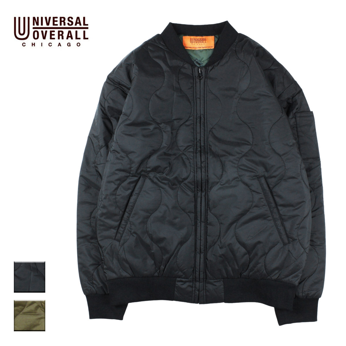 UNIVERSAL OVERALL ユニバーサルオーバーオール QUILT TEAM JACKET – Blueism