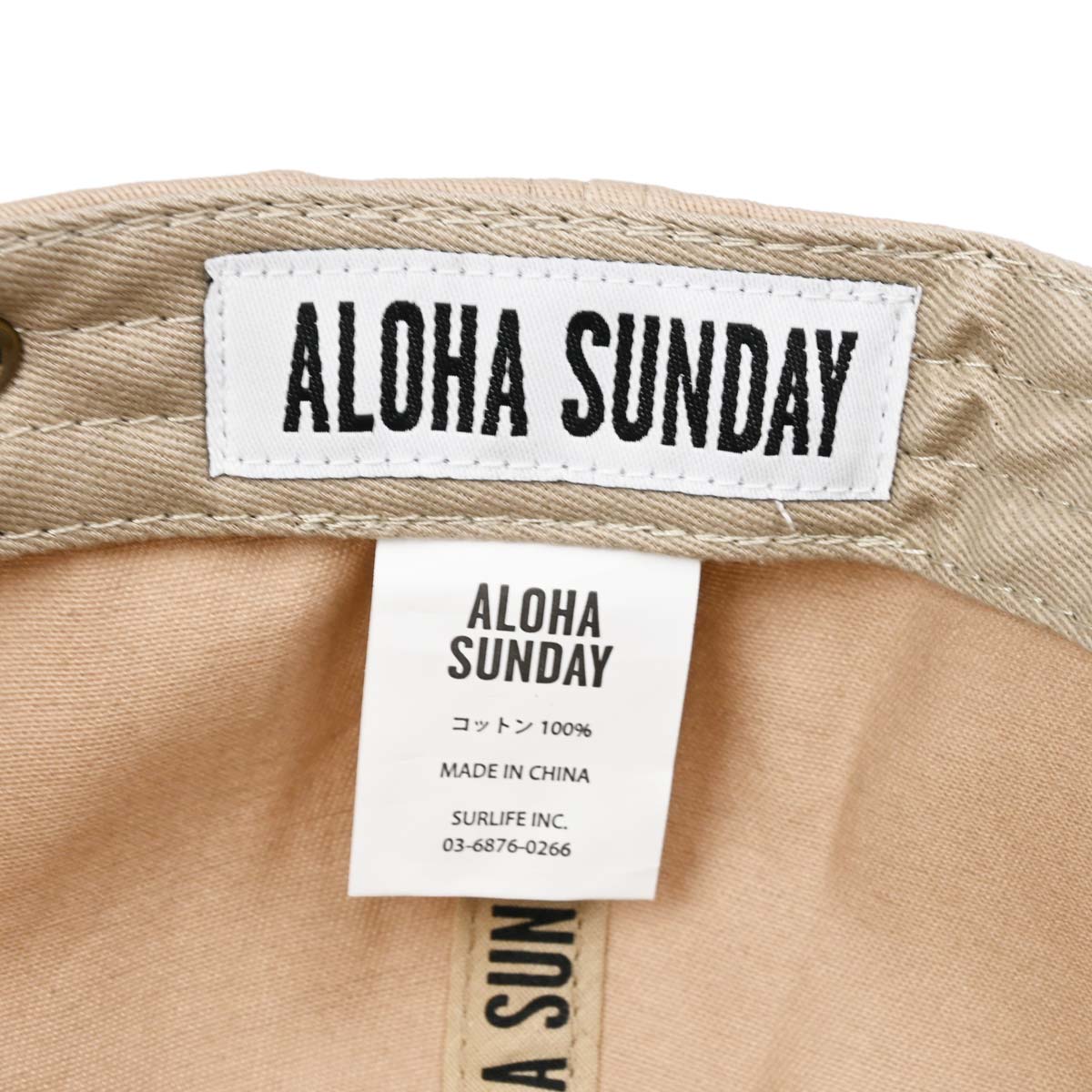 ALOHASUNDAY,アロハサンデー,キャップ,メンズ,レディース