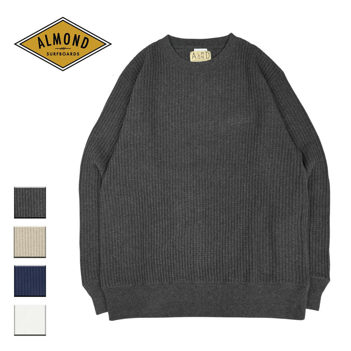 AlmondSurf,アーモンドサーフボードデザイン,JEMORGAN,ワッフルTシャツ,メンズ,レディース
