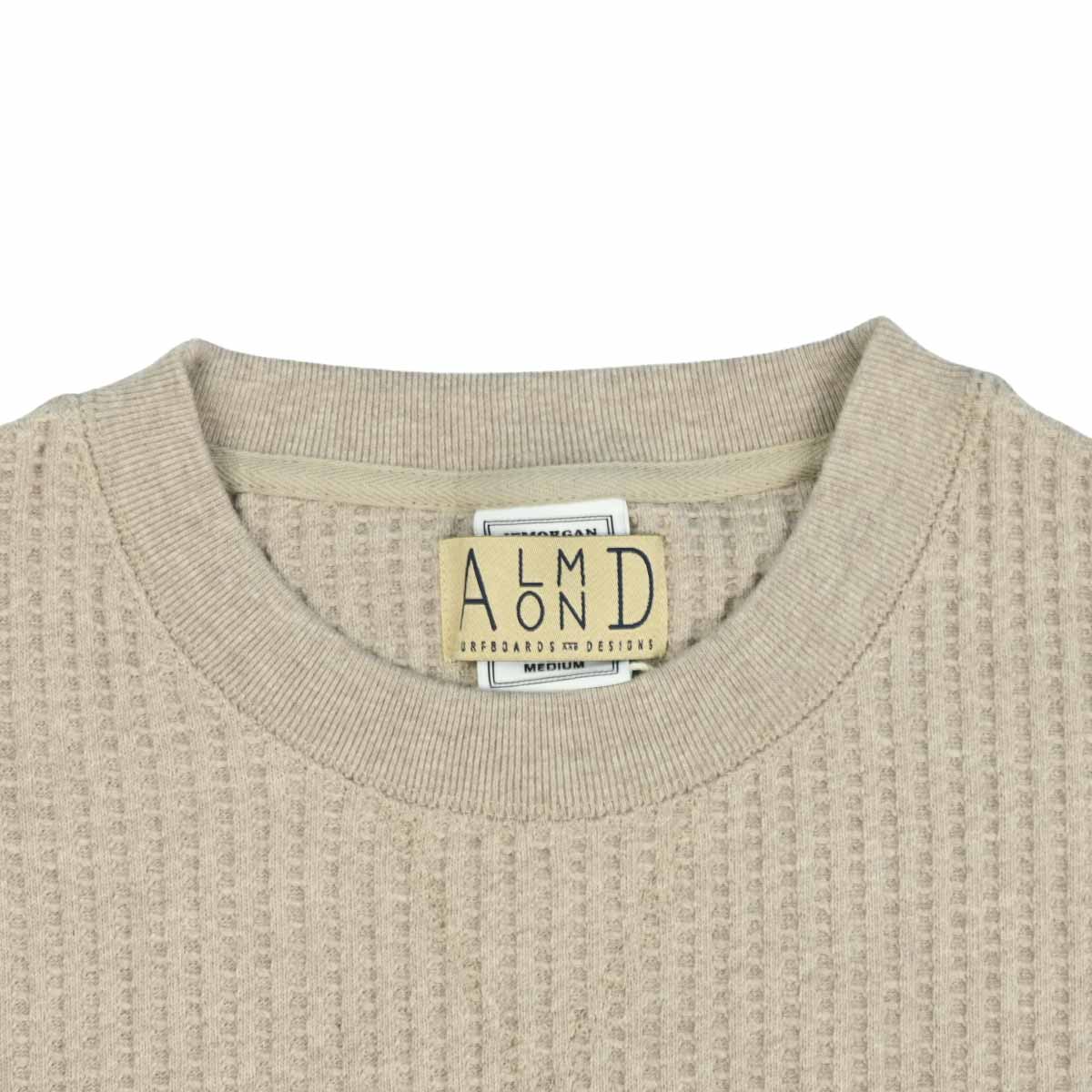 AlmondSurf,アーモンドサーフボードデザイン,JEMORGAN,ワッフルTシャツ,メンズ,レディース