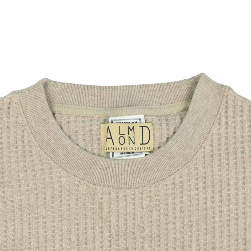 AlmondSurf,アーモンドサーフボードデザイン,JEMORGAN,ワッフルTシャツ,メンズ,レディース
