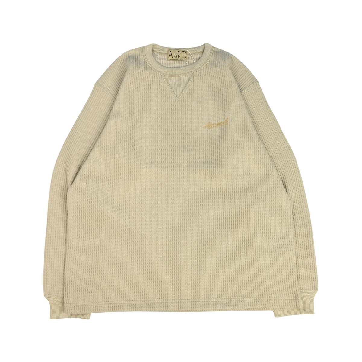 AlmondSurf,アーモンドサーフボードデザイン,ワッフルTシャツ,メンズ,レディース