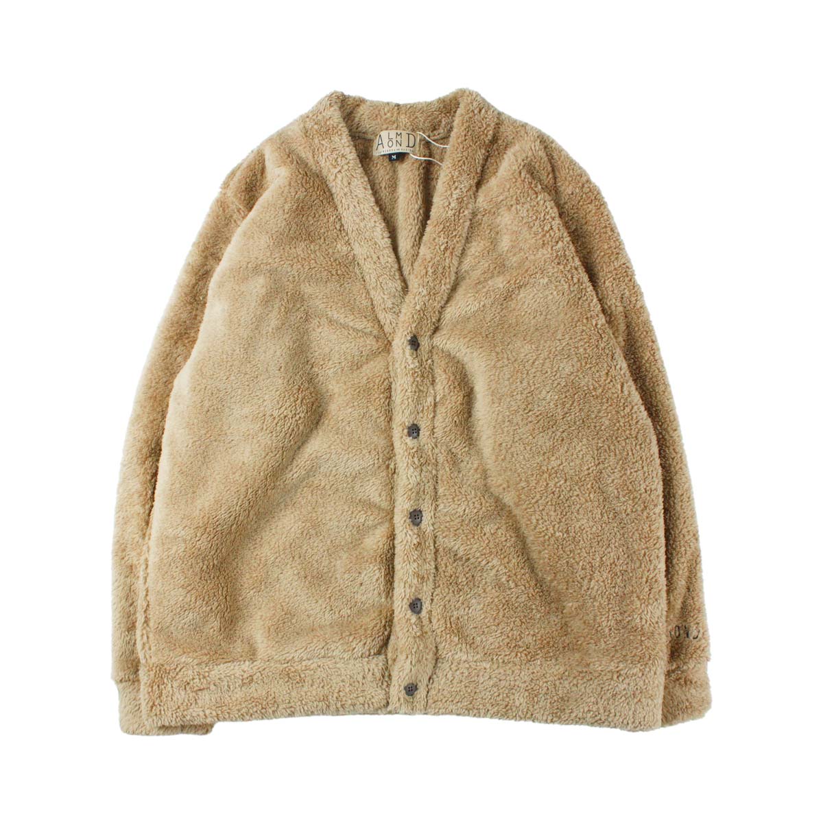Almond Surf アーモンドサーフボードデザイン MICRO FLEECE CARDIGAN