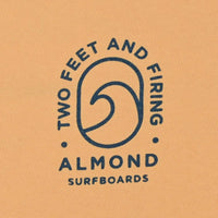 AlmondSurf,アーモンドサーフボードデザイン,Tシャツ,メンズ,レディース