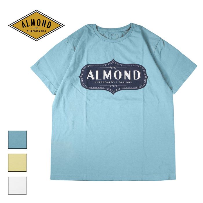 AlmondSurf,アーモンドサーフボードデザイン,Tシャツ,メンズ,レディース