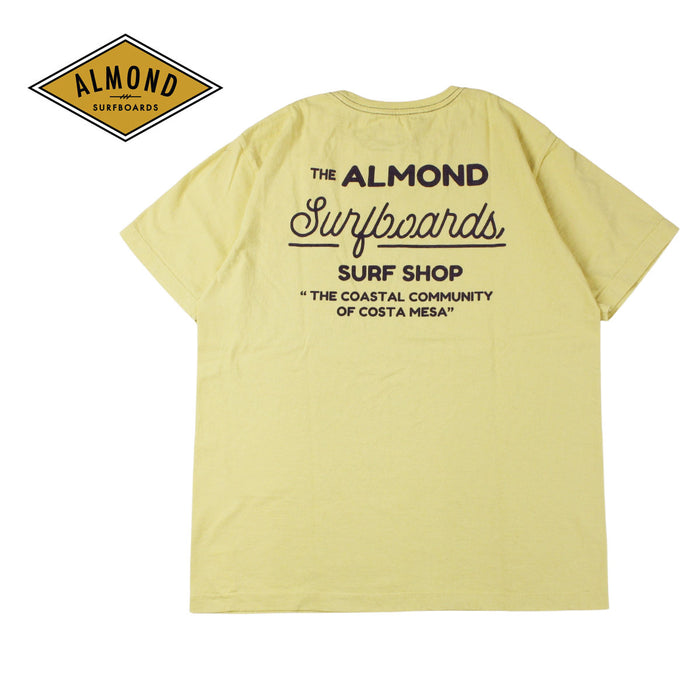 AlmondSurf,アーモンドサーフボードデザイン,Tシャツ,メンズ,レディース