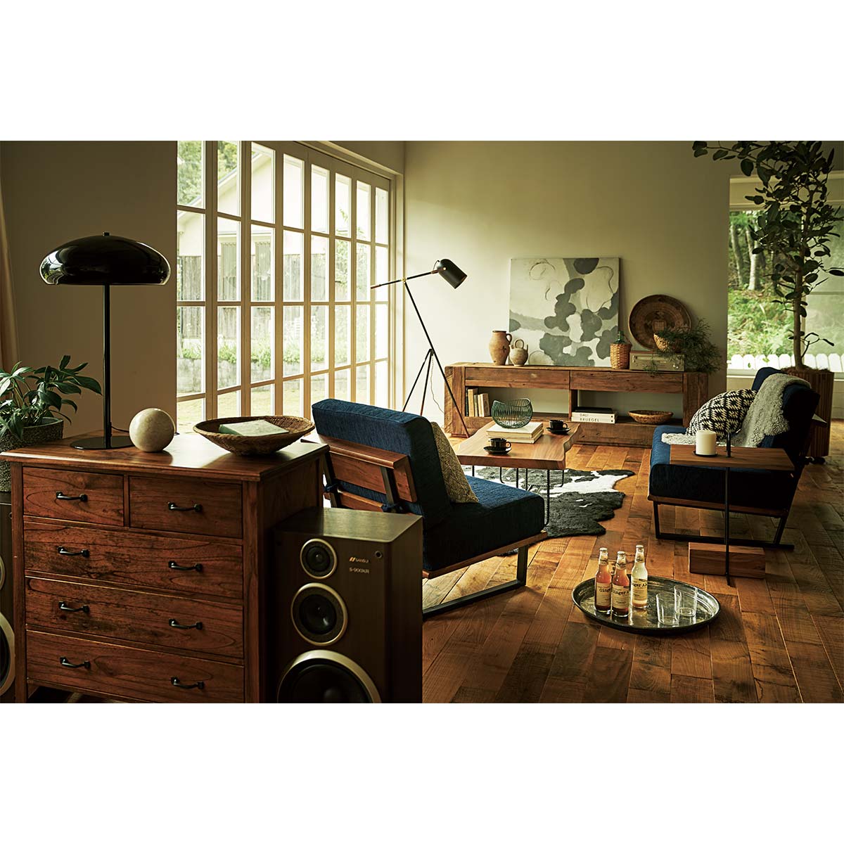 AZUMAYA 東谷 メネス 2人掛 デニム – Blueism