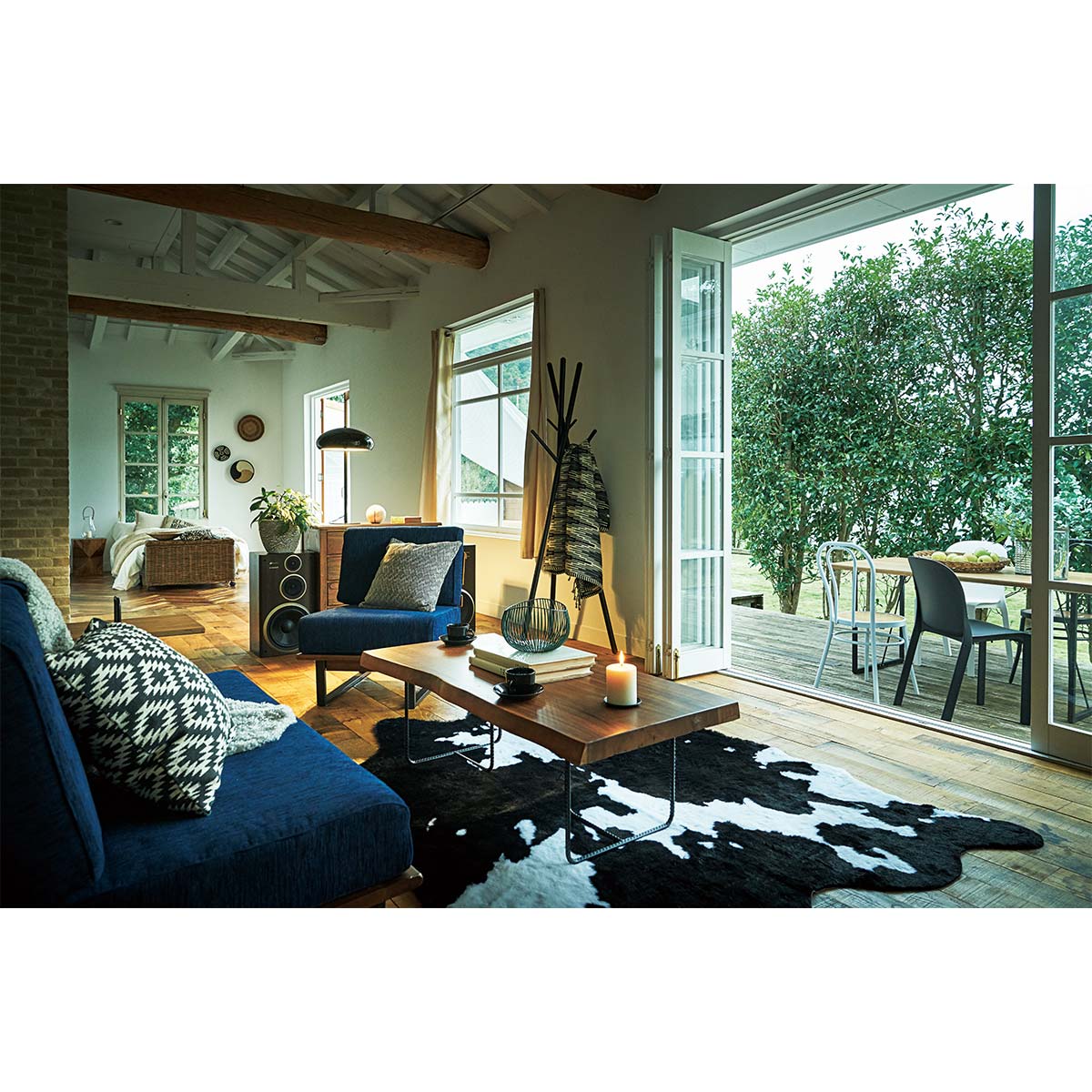 AZUMAYA 東谷 メネス 2人掛 デニム – Blueism