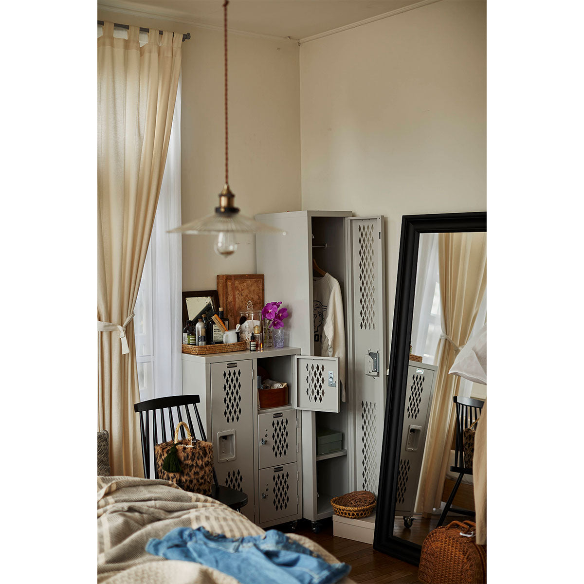 AZUMAYA 東谷 ロック スチールチェスト L – Blueism