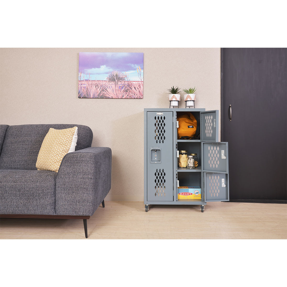 AZUMAYA 東谷 ロック スチールチェスト L – Blueism