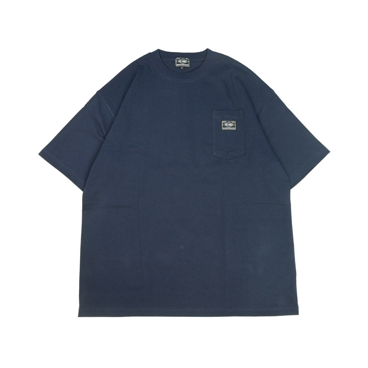 BIG MIKE ビッグマイク HEAVY WIDE SUNGLASSES POCKET S/S TEE