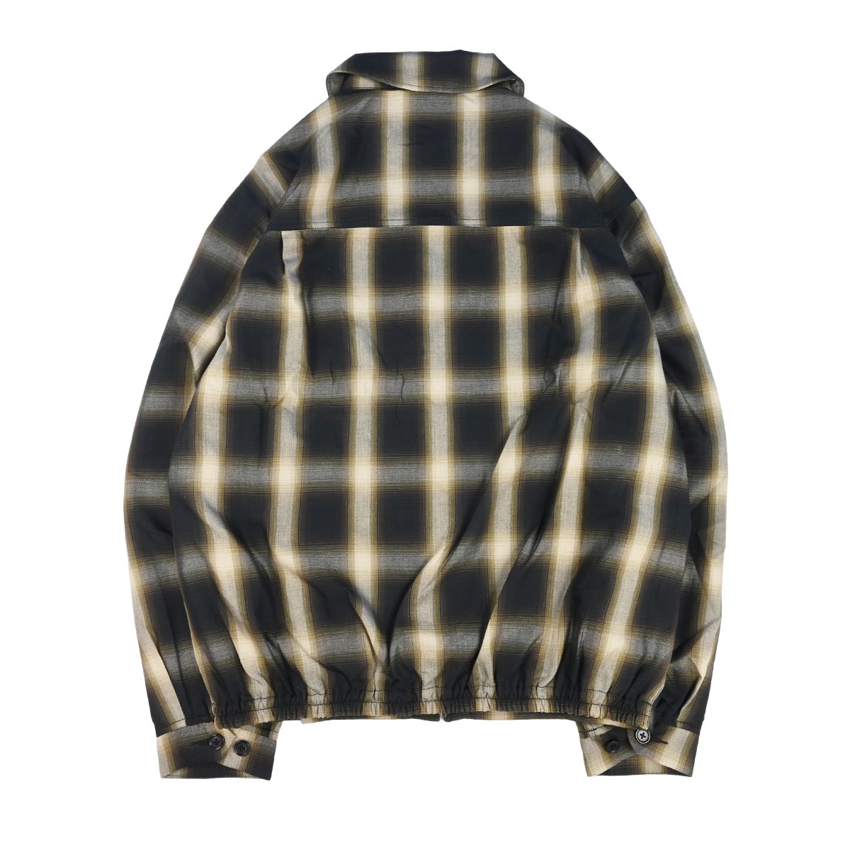 BIGMIKE OMBRE DRIZZLER ジャケット Rayon Mix Ombre Drizzler / BLK×BRN - 102516001 | 【BIG MIKE