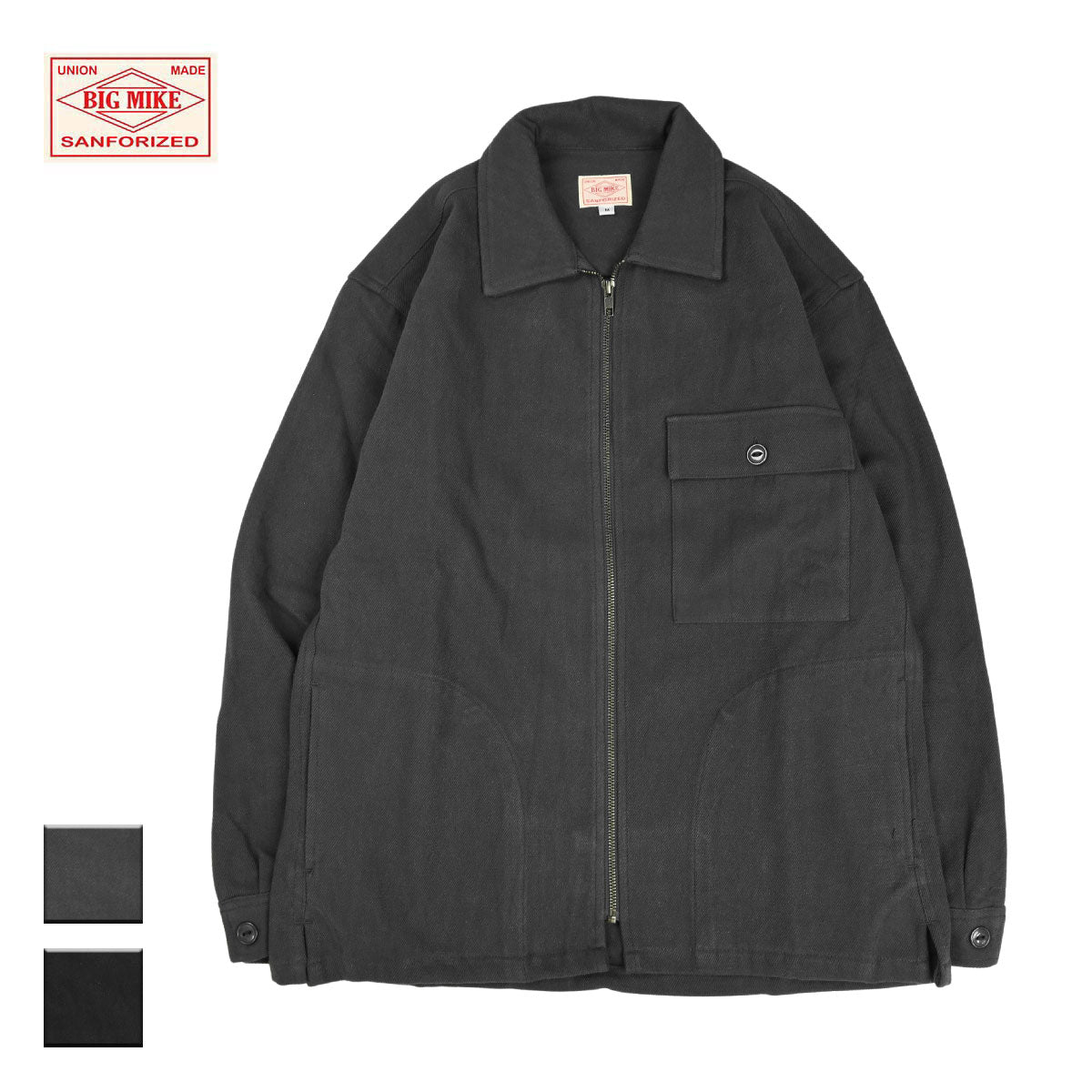 BIGMIKE,ビッグマイク,シャツジャケット,メンズ
