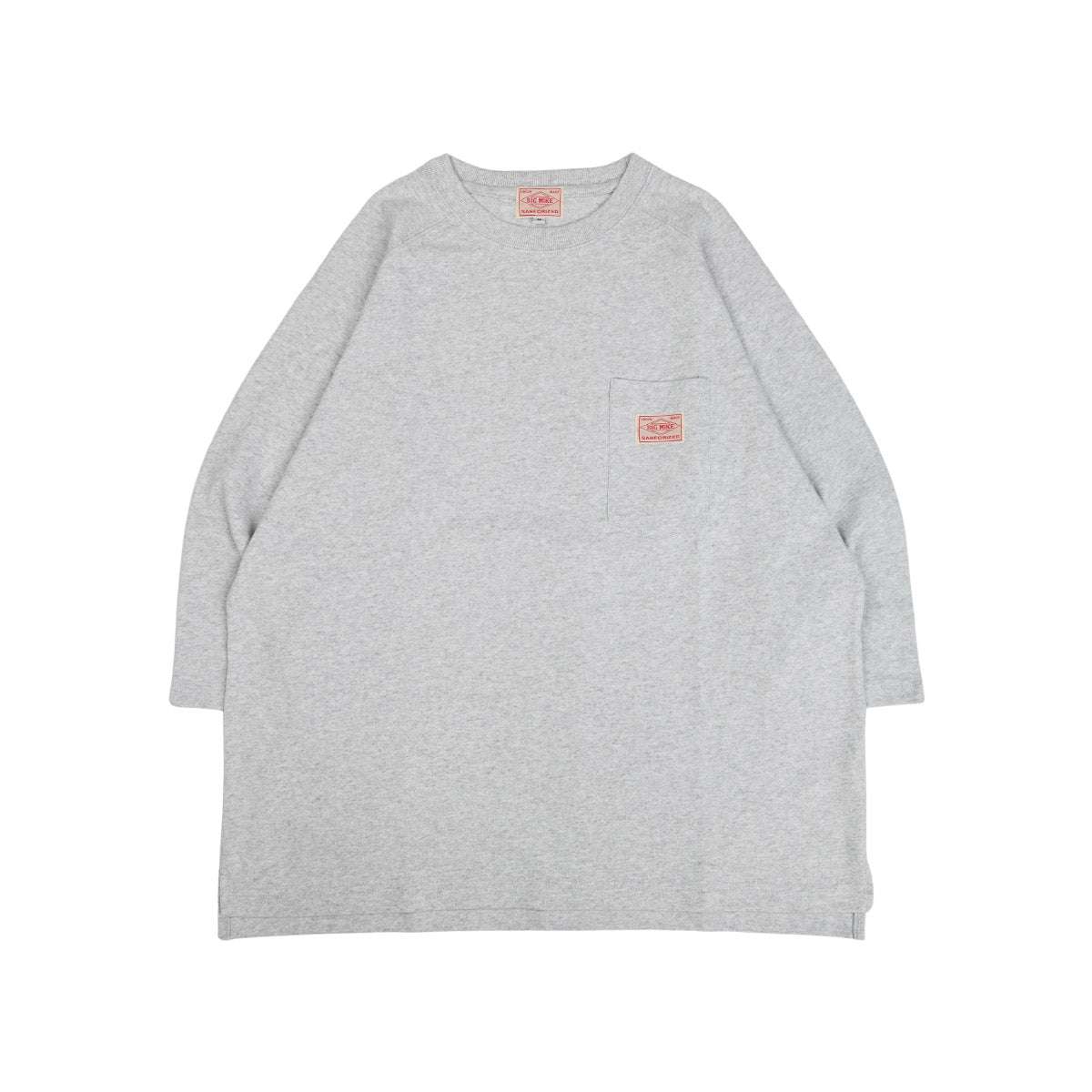 BIGMIKE,ビッグマイク,七分袖Tシャツ,メンズ,レディース