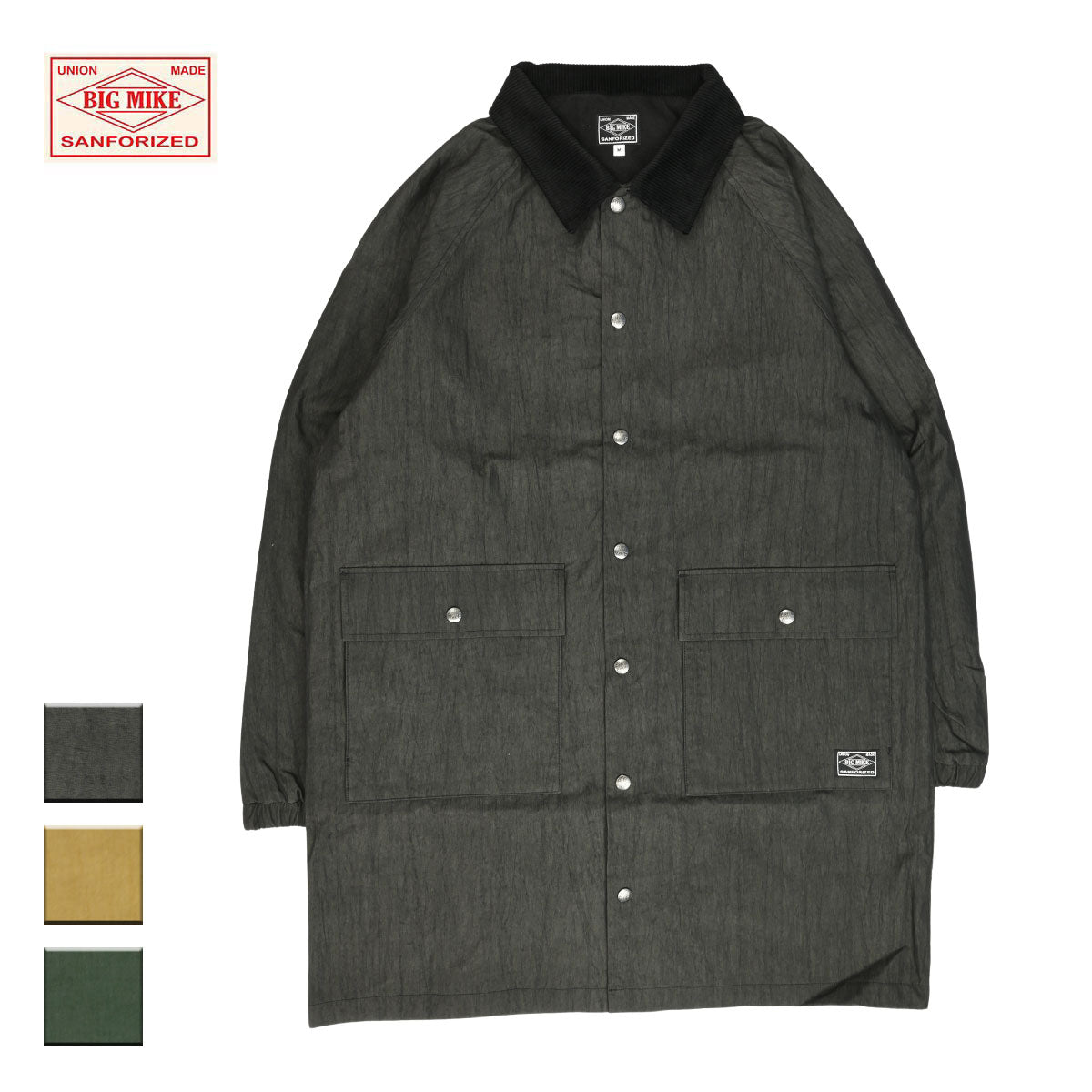 BIGMIKE,ビッグマイク,コーチジャケット,メンズ