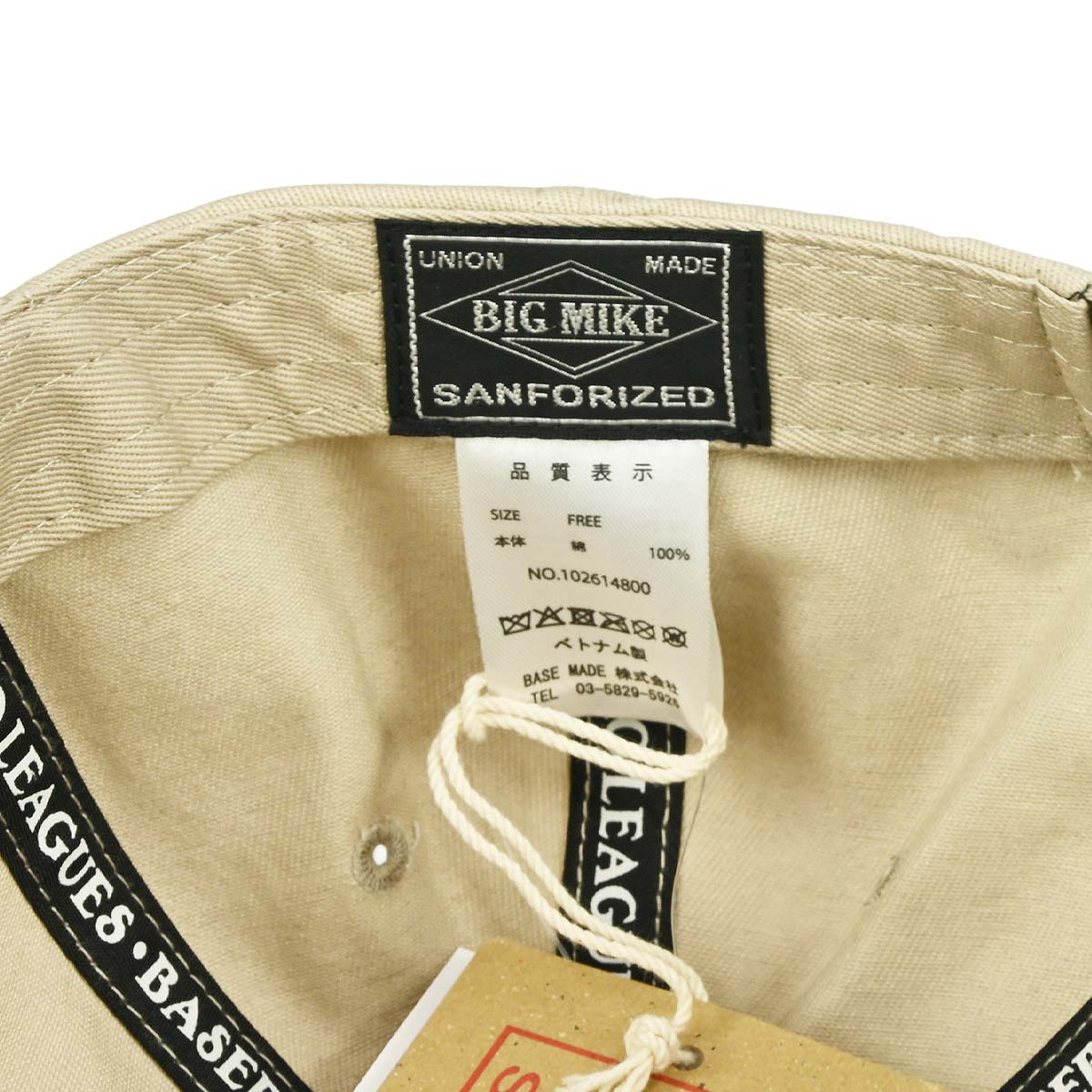 BIGMIKE,ビッグマイク,キャップ,メンズ,レディース