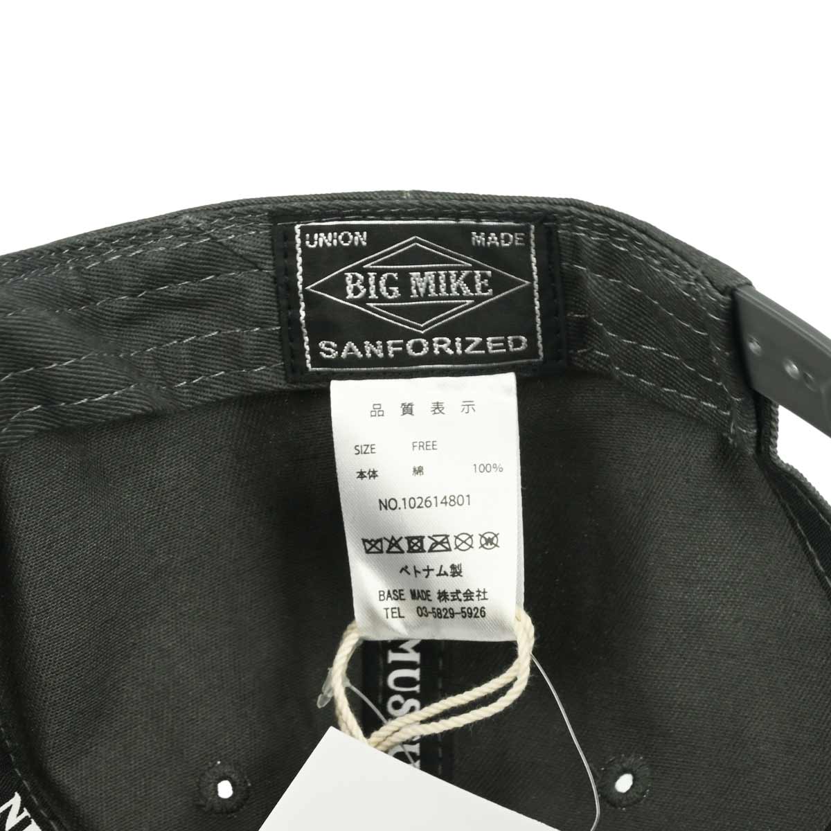 BIGMIKE,ビッグマイク,キャップ,メンズ,レディース