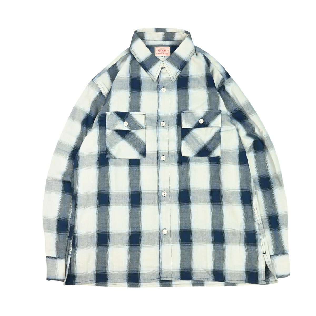 BIGMIKE,ビッグマイク,ワークシャツ,メンズ