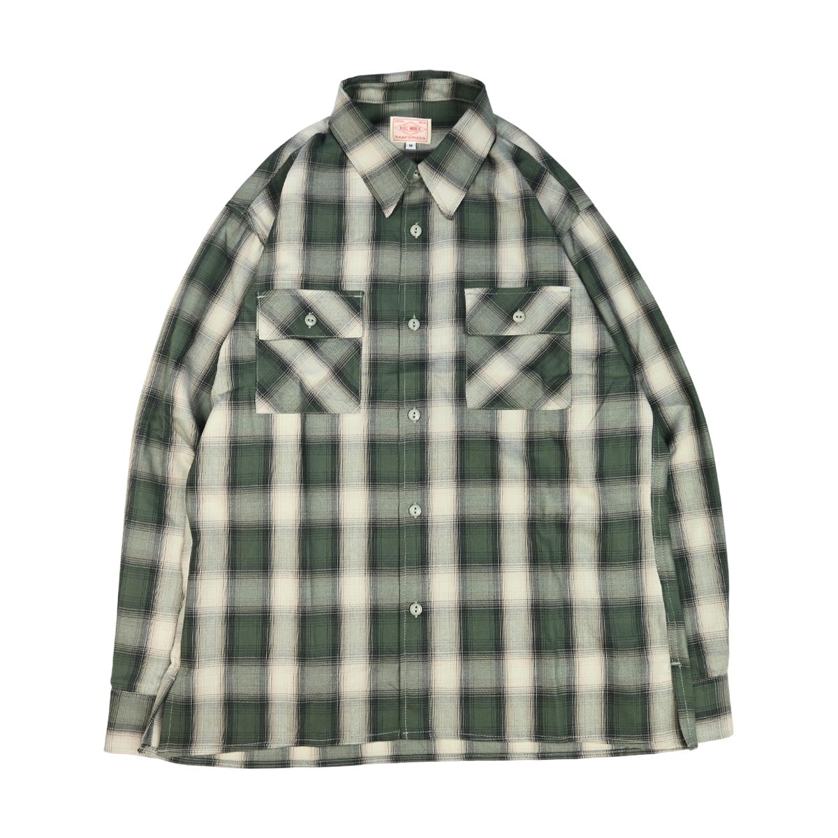 BIGMIKE,ビッグマイク,ワークシャツ,メンズ