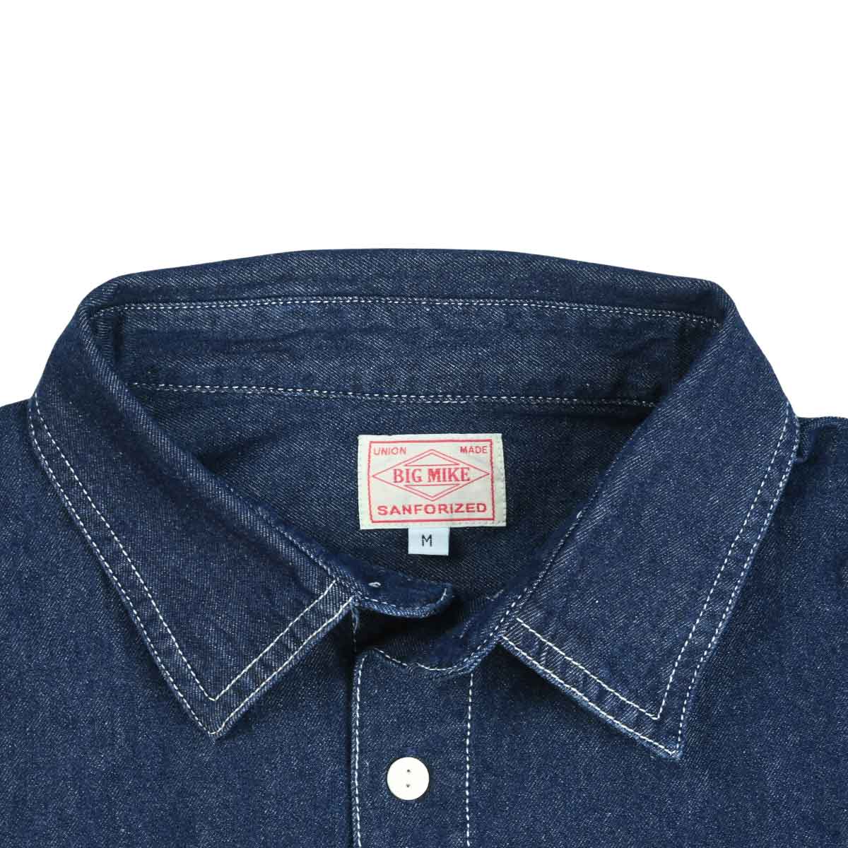 BIGMIKE,ビッグマイク,デニムシャツ,メンズ