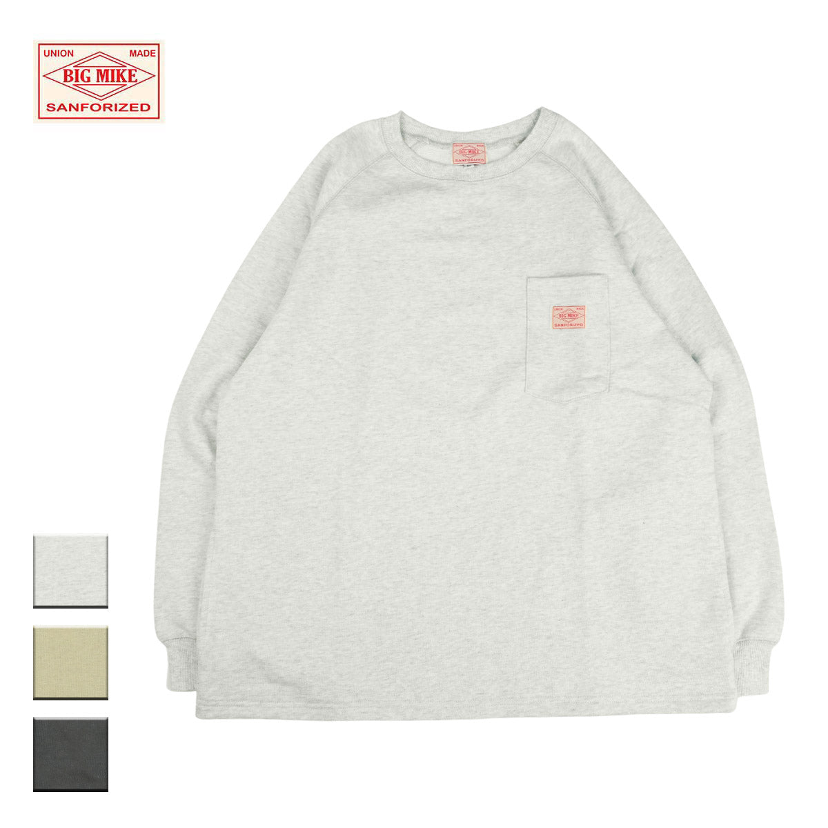 BIGMIKE,ビッグマイク,トレーナー,メンズ,レディース