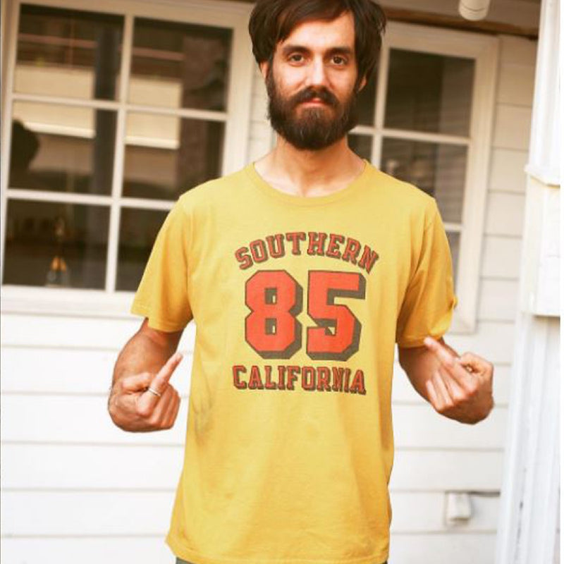 BrentwoodブレントウッドNO.85Tシャツ[YELLOW]アメリカ製USAメンズレディースユニセックス