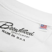 BrentwoodブレントウッドMINNESOTATシャツ[WHITE]アメリカ製USAメンズレディースユニセックス