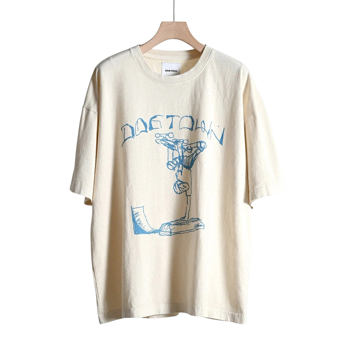 DOGTOWN ドッグタウン Pigmented GONZ print T-shirt – Blueism
