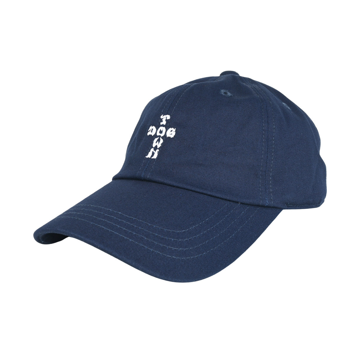 DOGTOWN ドッグタウン Cross logo low twill cap – Blueism