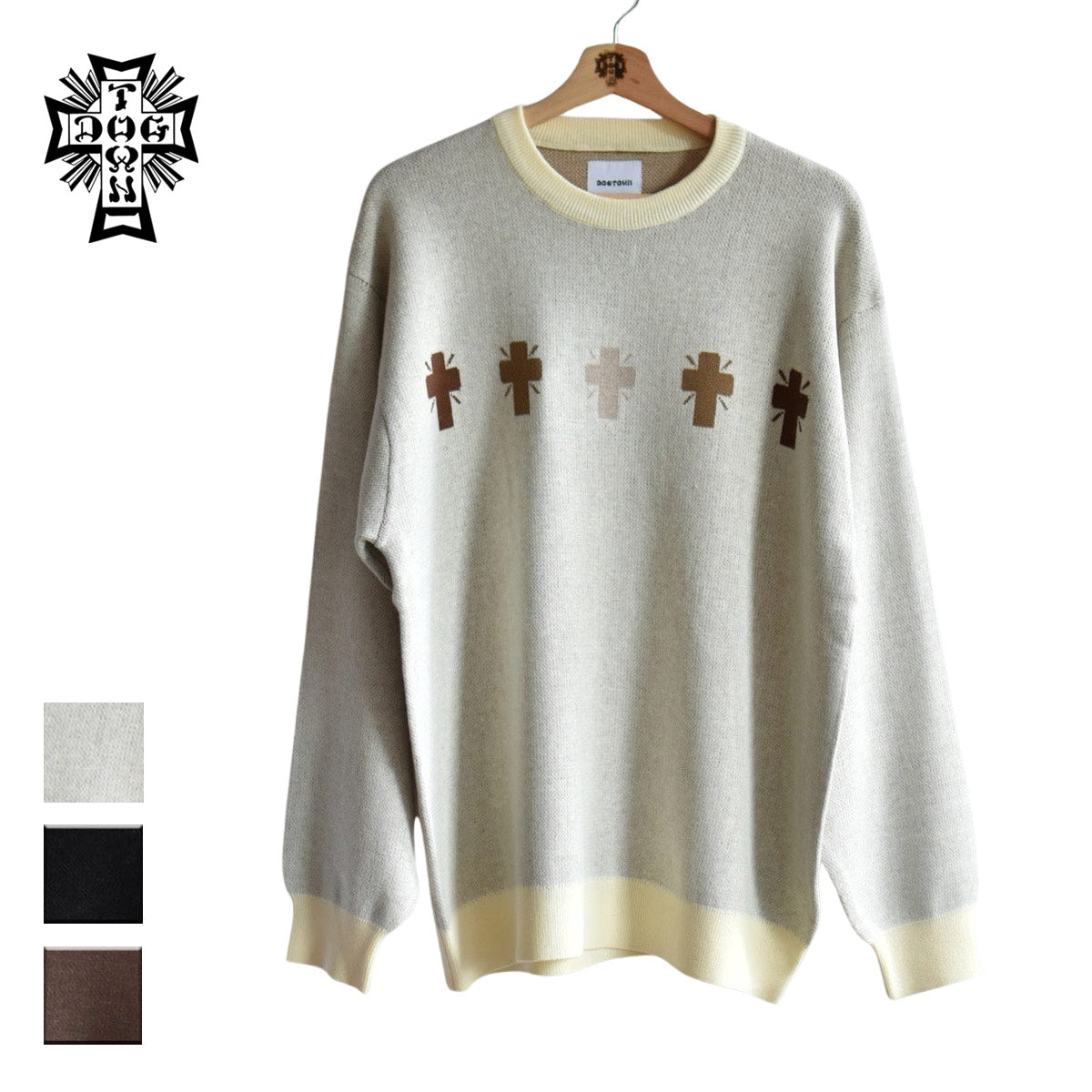 DOGTOWN ドッグタウン DT W JACQUARD KNIT – Blueism