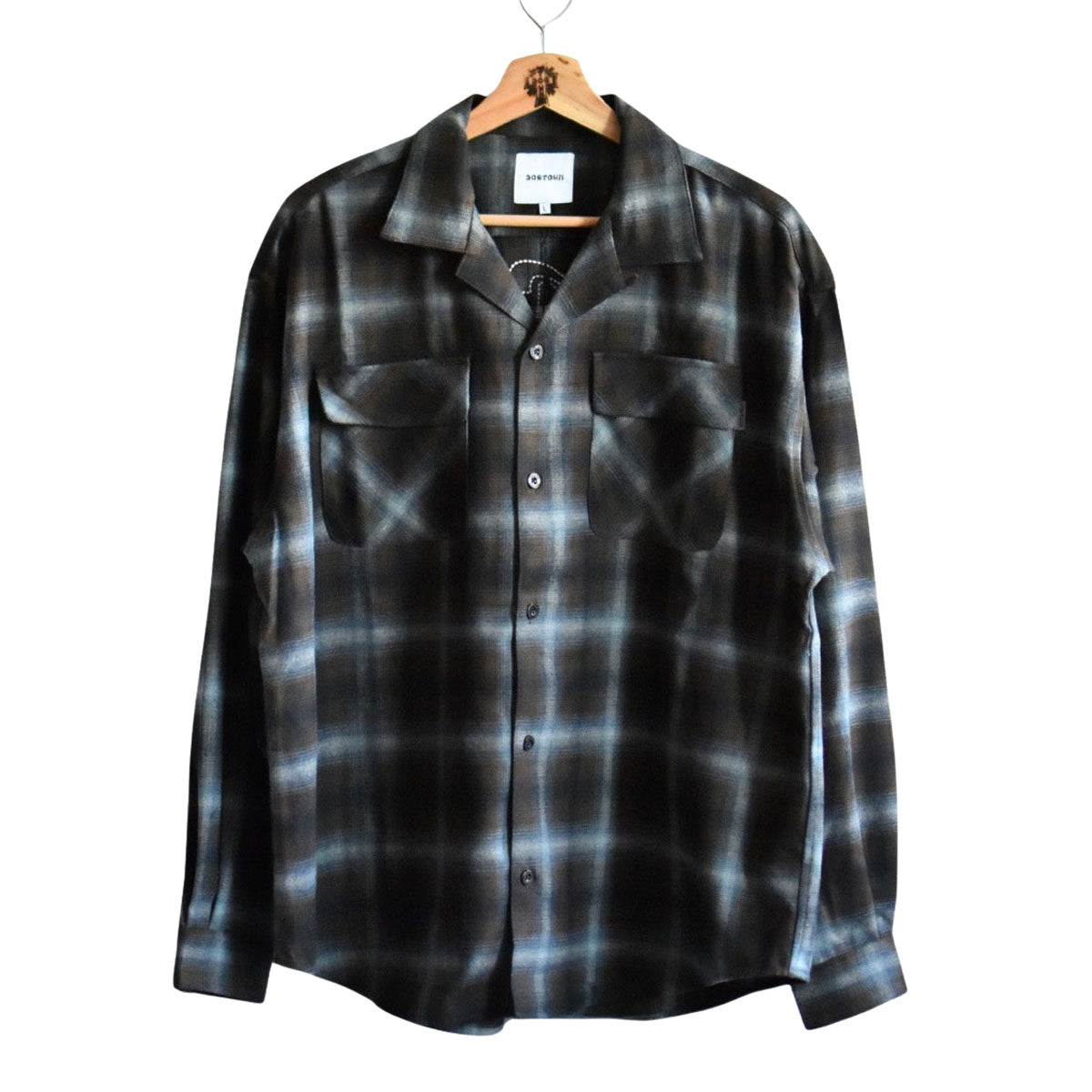 【未使用タグ付き】DOGTOWN ドッグタウン オンブレチェック ネルシャツ DOGTOWN ドッグタウン DT WOOL CHECK SHIRTS – Blueism