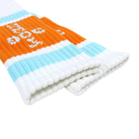DOGTOWNドッグタウンCROSSLETTERcolorschemelinehighsocksメンズホワイト25-27cmDTS-009【ソックス靴下クルーソックスロングソックスハイソックススニーカーソックスラインソックス長い長め十字架ロゴおしゃれブランドスケートブランド白】