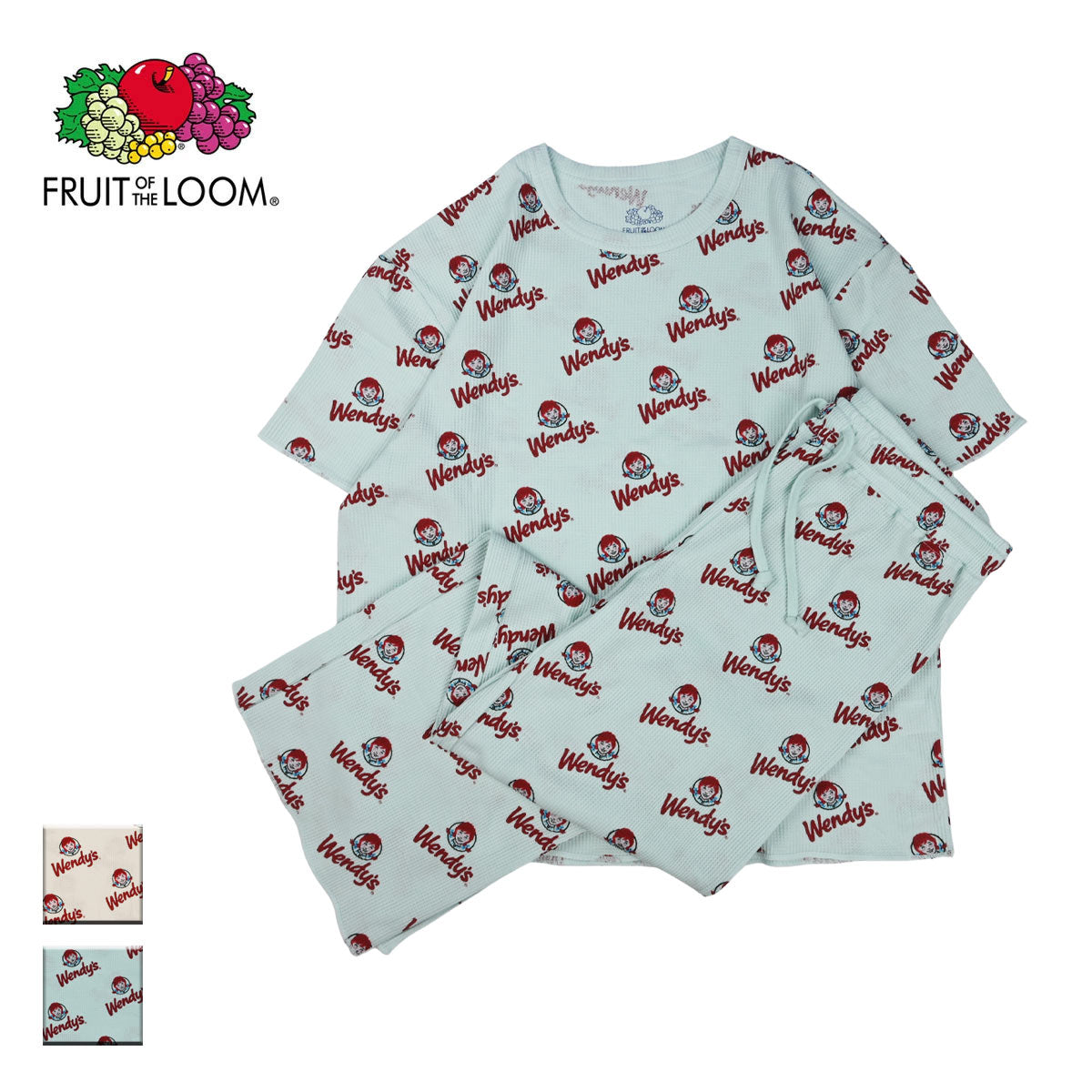 Fruit of the Loom フルーツオブザルーム FTL×Wendy's ワッフルルームウェア