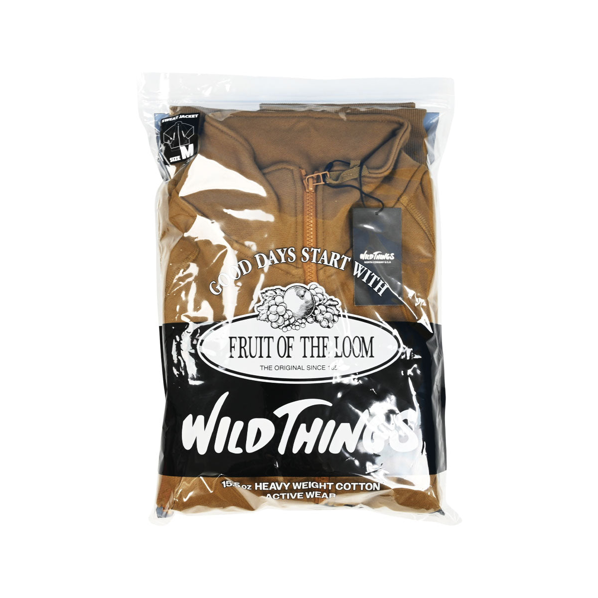 Fruit of the Loom フルーツオブザルーム × WILD THINGS SWEAT HAPPY