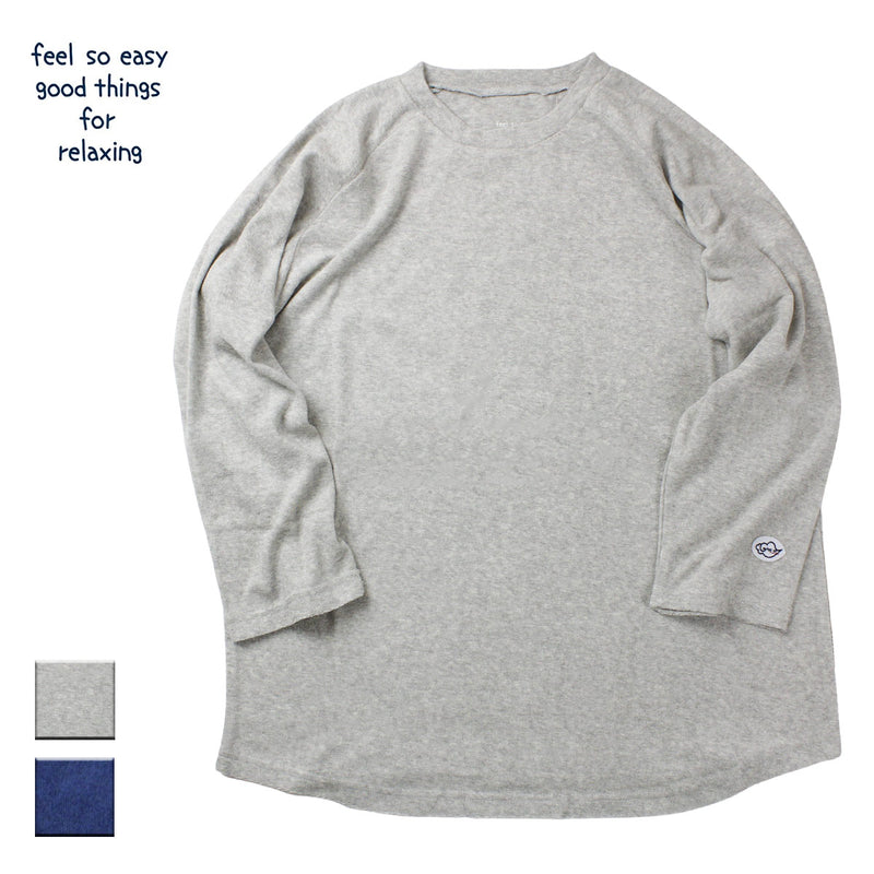 feelsoeasygoodthingsforrelaxing,フィールソーイージー,7分袖Tシャツ,メンズ