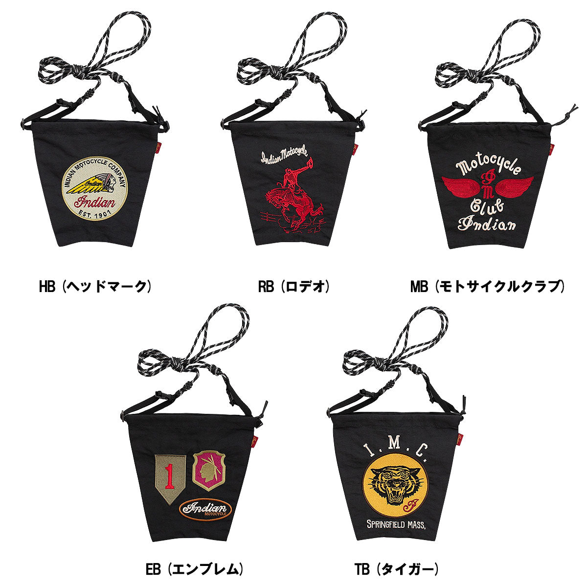 Indian インディアン Embroidery Shoulder Bag – Blueism