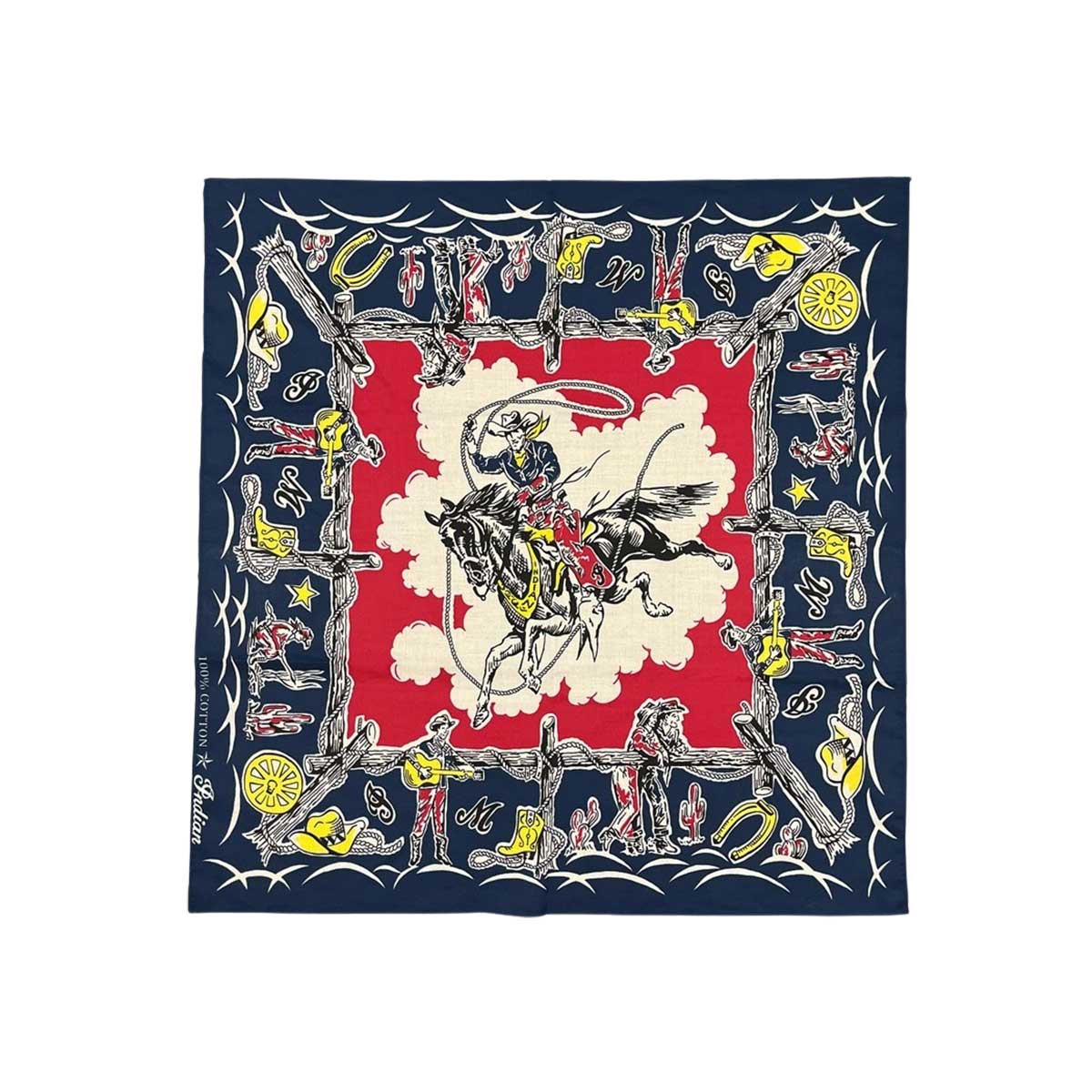 Indian インディアン BANDANA SCARF COWBOY – Blueism