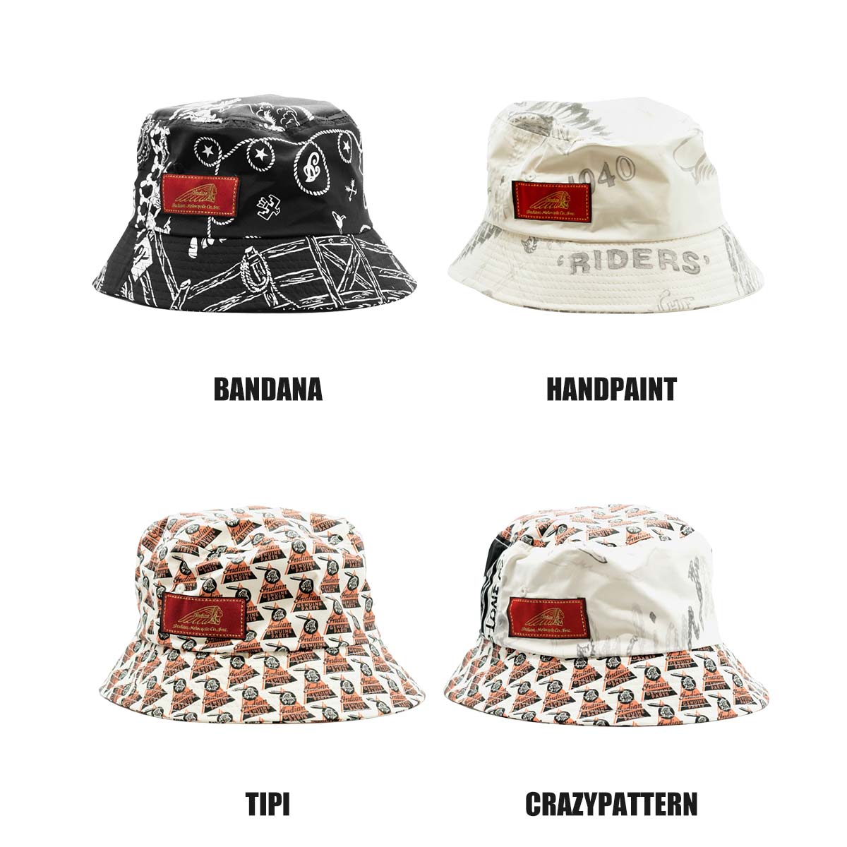 Indian インディアン Bucket Hat – Blueism