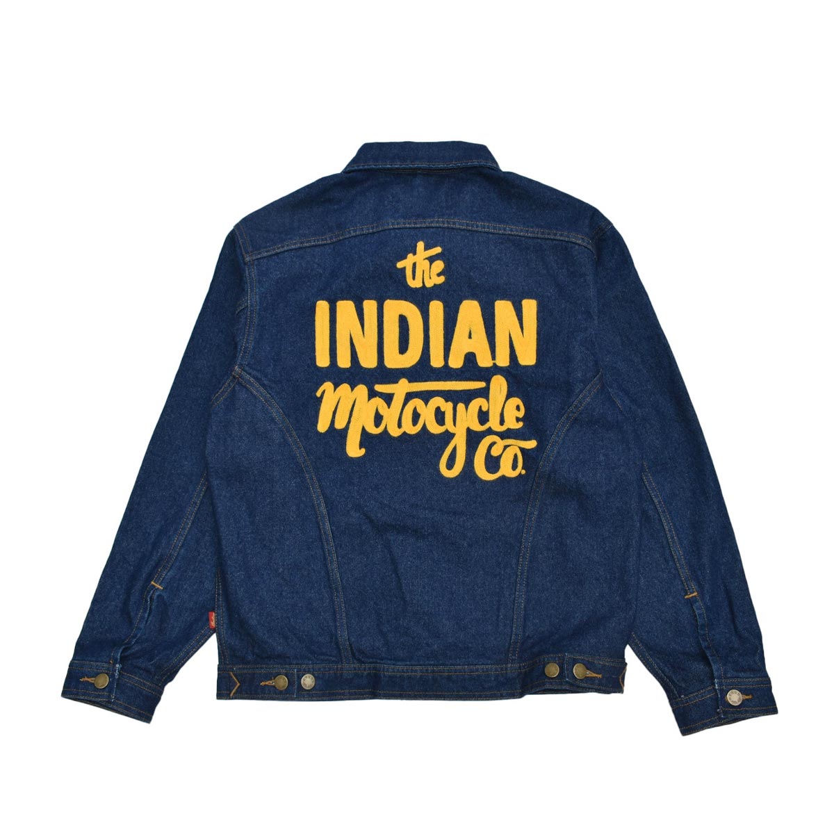 Indian インディアン Denim Jacket the INDIAN motocycle Co – Blueism